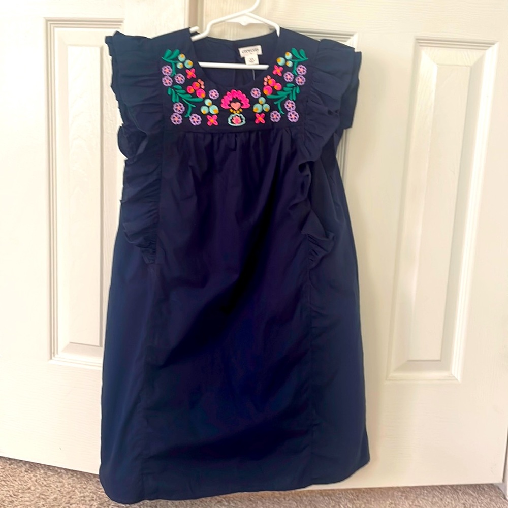 Crewcuts navy sundress